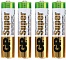 Батарейки алкалиновые Alkaline LR03-AAA, GP Super, GP 24ARS-2SB4 GP 24ARS-2SB4 (х4/96) КИТАЙ